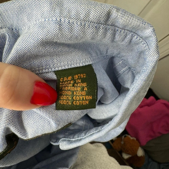 TIMBERLAND Men’s Size XL Light Blue Long Sleeve Button Down Dresz Shirt - Picture 5 of 7